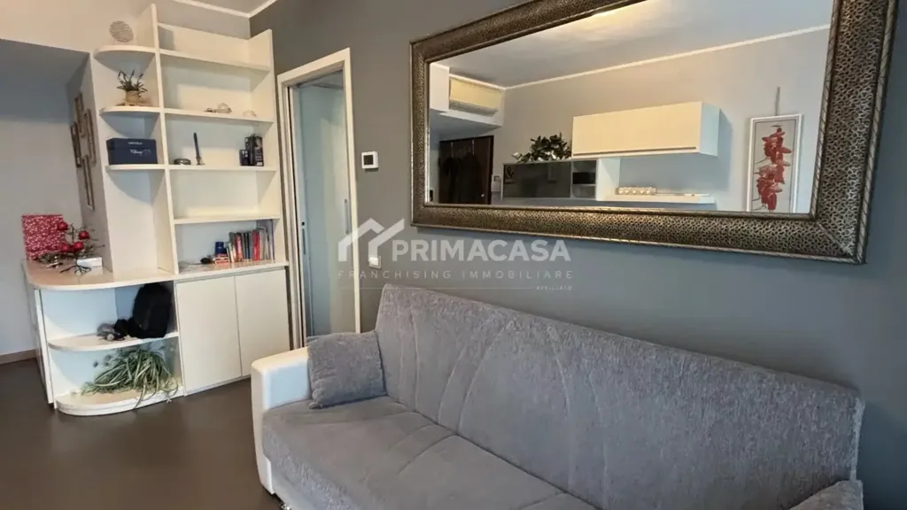 Séjour - Furnished Flat with Balcony in Santa Giulia, Milan