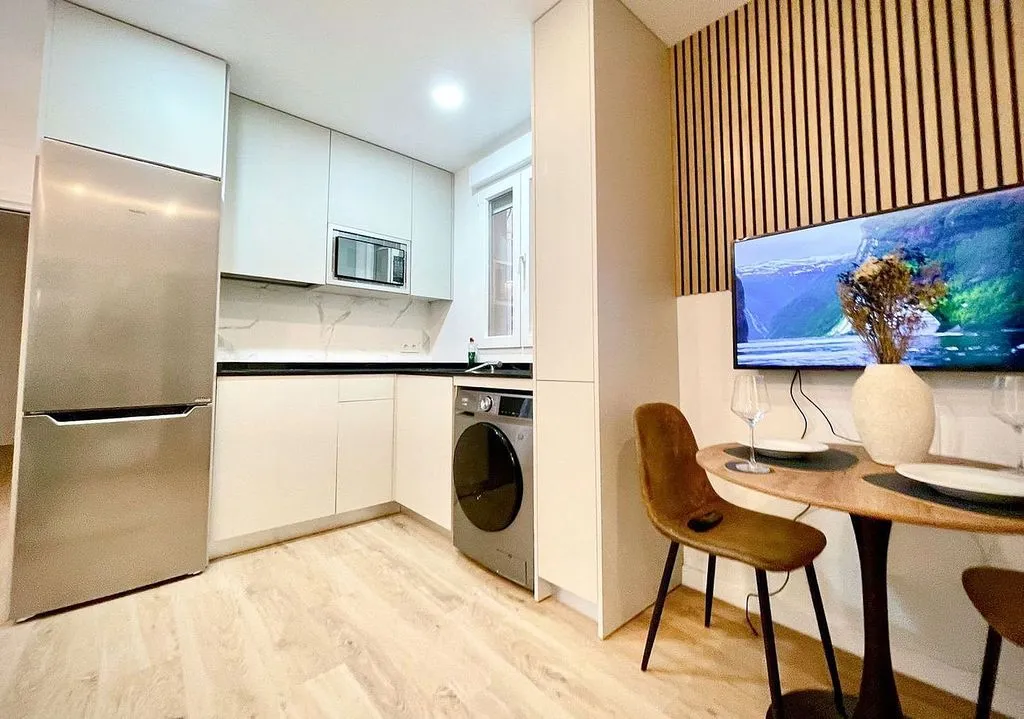 Köök - Furnished Flat with Air Conditioning in Goya