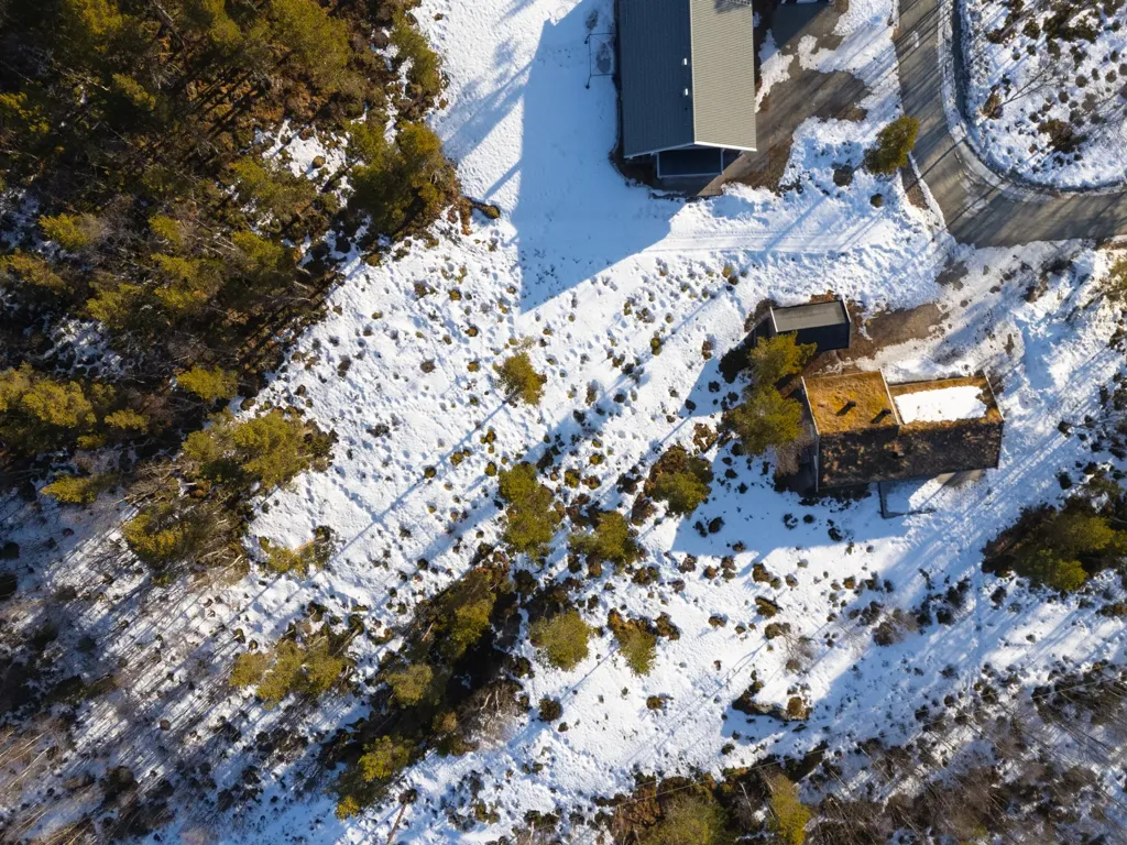 Õhuvaade - Corner Plot with Ski Access in Ljusnedal
