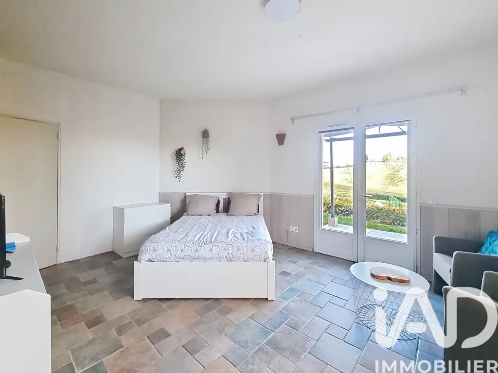 Bedrooms - 10-Room House with Pool in Gaujac