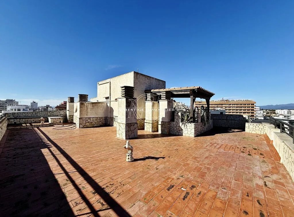 Terrasse - Luxury Penthouse with Sea View in Roses