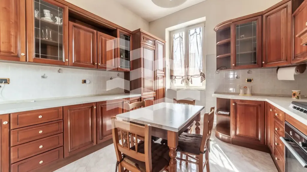 Cuisine - Studio Apartment with Terrace in Rome