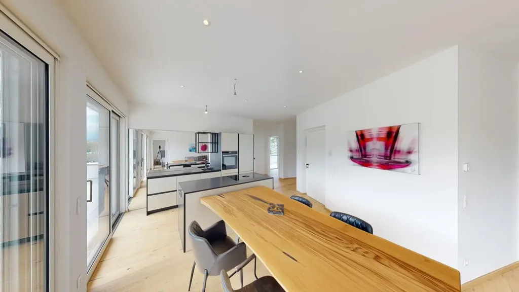Salle à manger - Penthouse with Lake View in Millstatt