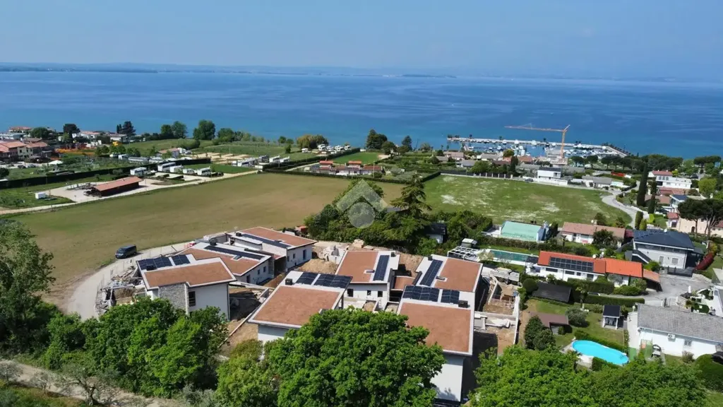 Vue aérienne - Modern Villa with Lake View in Lazise