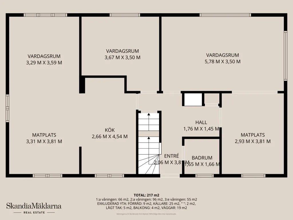 Plan - Charming 1950s Villa with Garden in Rickarum