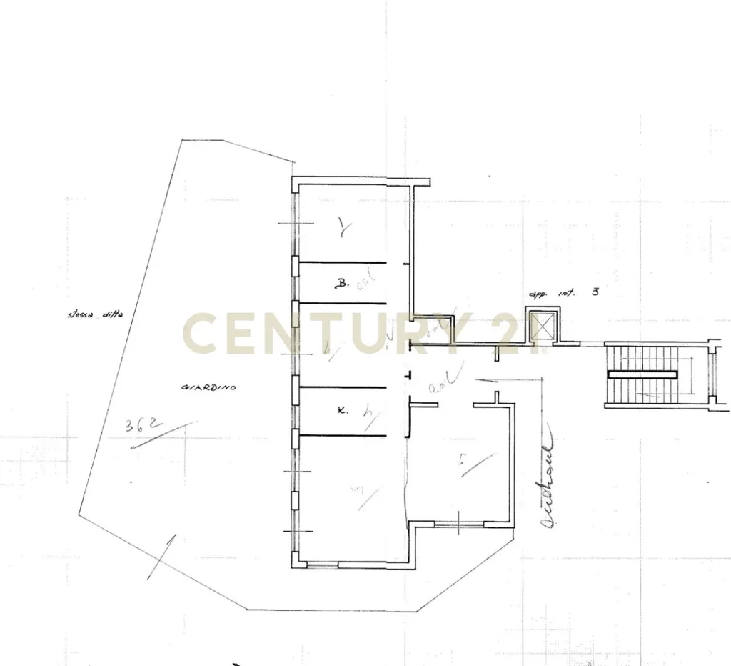 Plaan - Garden Apartment with Terrace in Monteverde, Rome