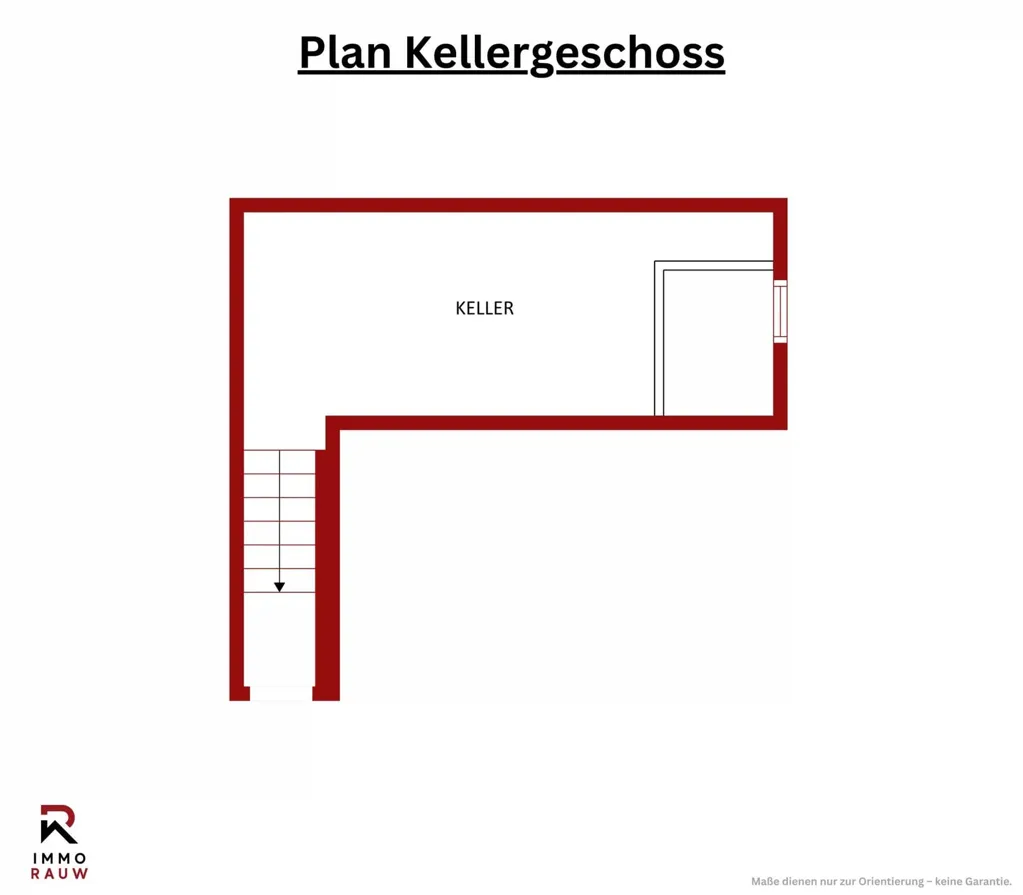 Plan - Maison à Trois Façades avec Potentiel d'Aménagement à Elsenborn