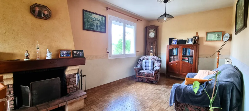 Séjour - Maison au Calme avec Jardin à Talensac
