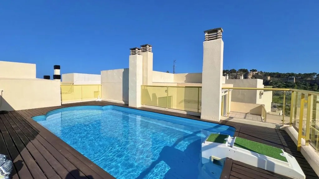 Piscine - Luxury Penthouse with Rooftop Pool in Denia