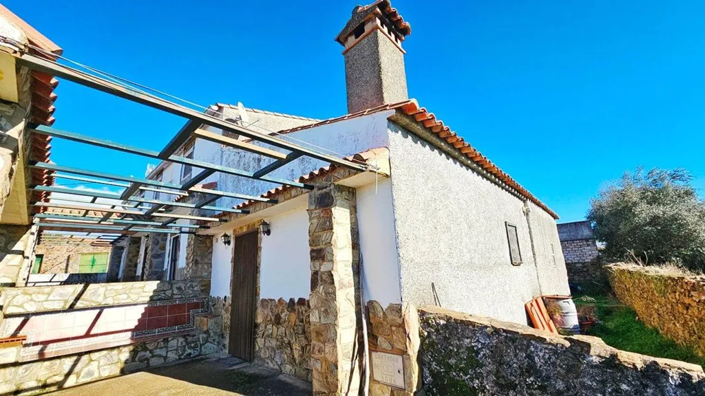 Terrasse - Villa with West Views in Almonaster la Real