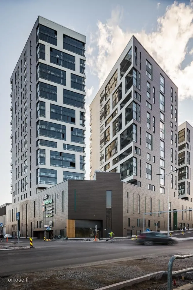 Välivaade - Modern Apartment with Balcony in Herttoniemi, Helsinki