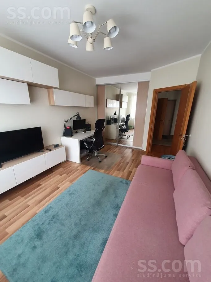 Séjour - 2-Bedroom Apartment with Balcony in Riga Centre