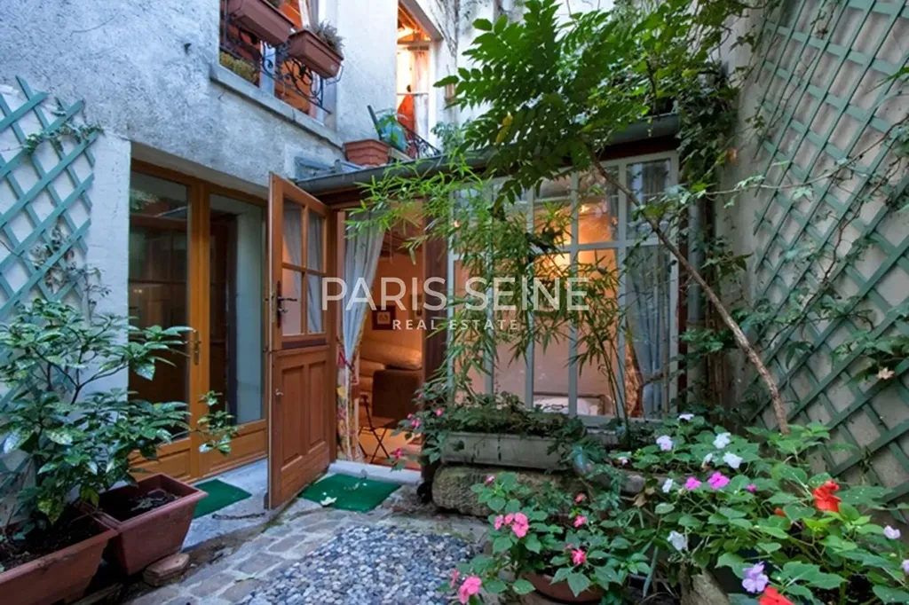 Jardin - Appartement Duplex avec Patio au Calme à Paris