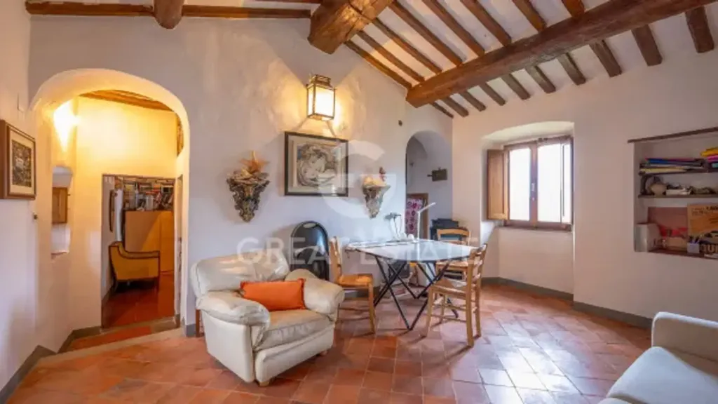 Söögituba - Historic Casale with Panoramic View in Cortona