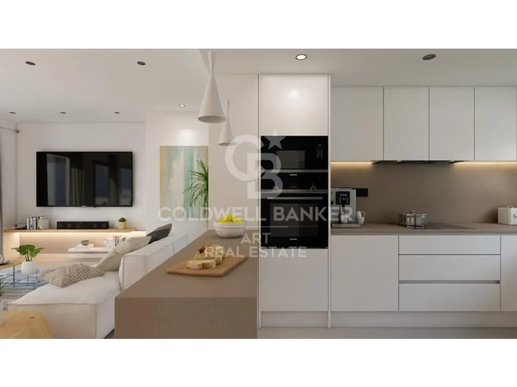 Köök - Luxury Flat with Sea Views in Casares
