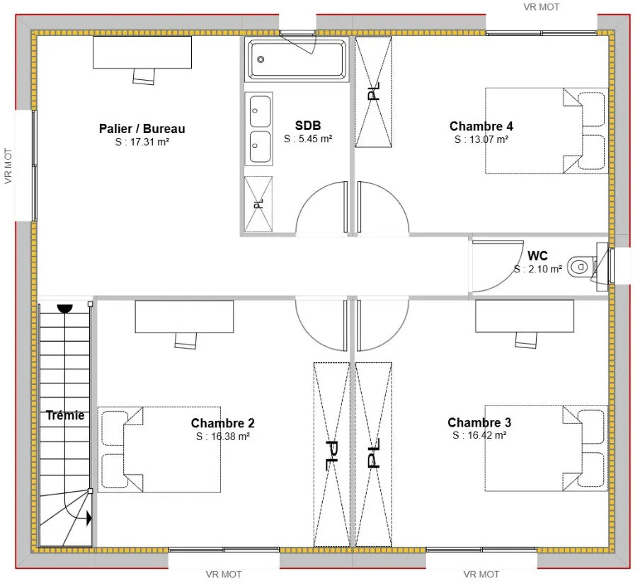 Plaan - Contemporary Villa with Garden in Odars