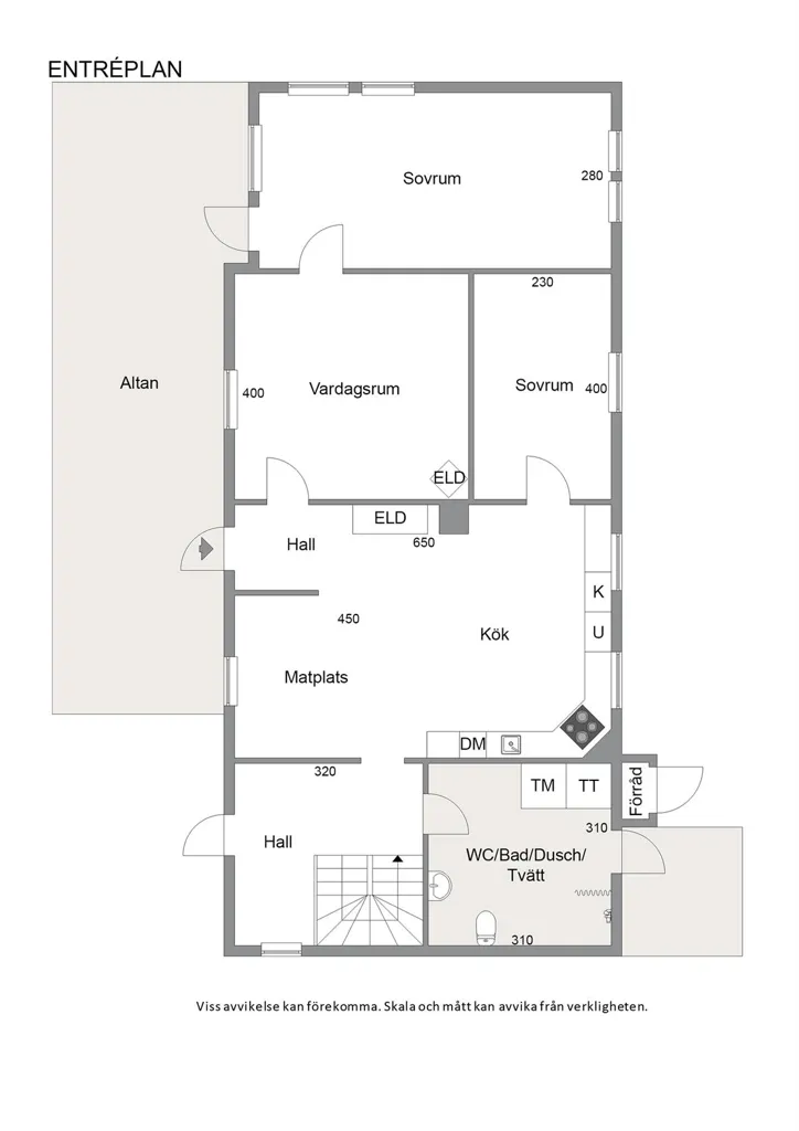 Plan - Charming Cottage with Garden in Brattön