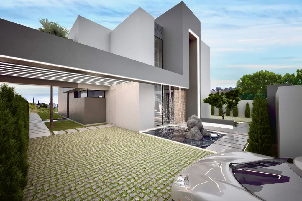 Contemporary Villa with Pool in Golden Triangle