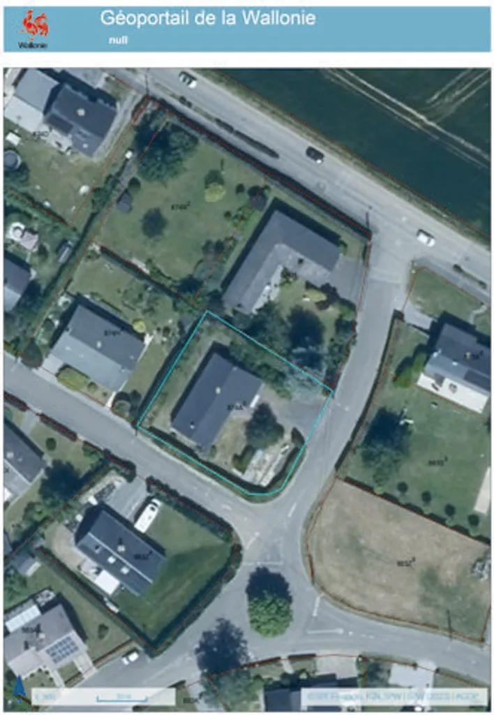 Õhuvaade - Villa with Garage in Dinant
