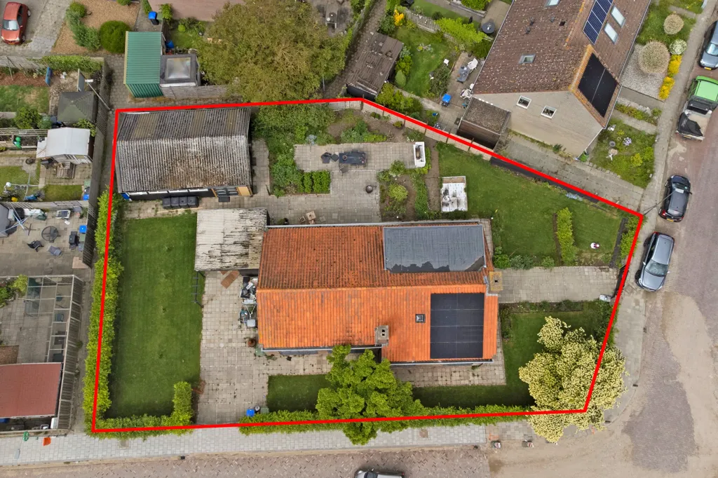 Vista aerea - Renovated Schoolhouse with Loft in Oudelande