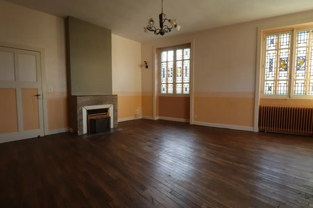 Living Room - Historic House with Commercial Space in Magnac-Laval