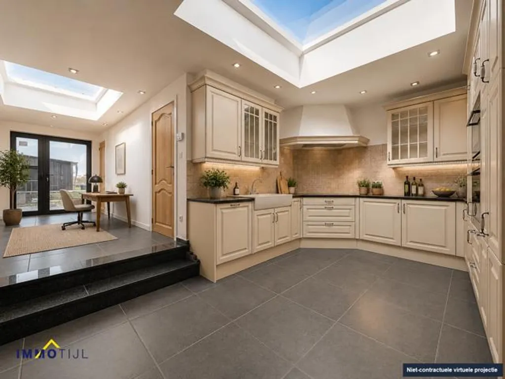 Kitchen - Modernised House with Garden in Aalst