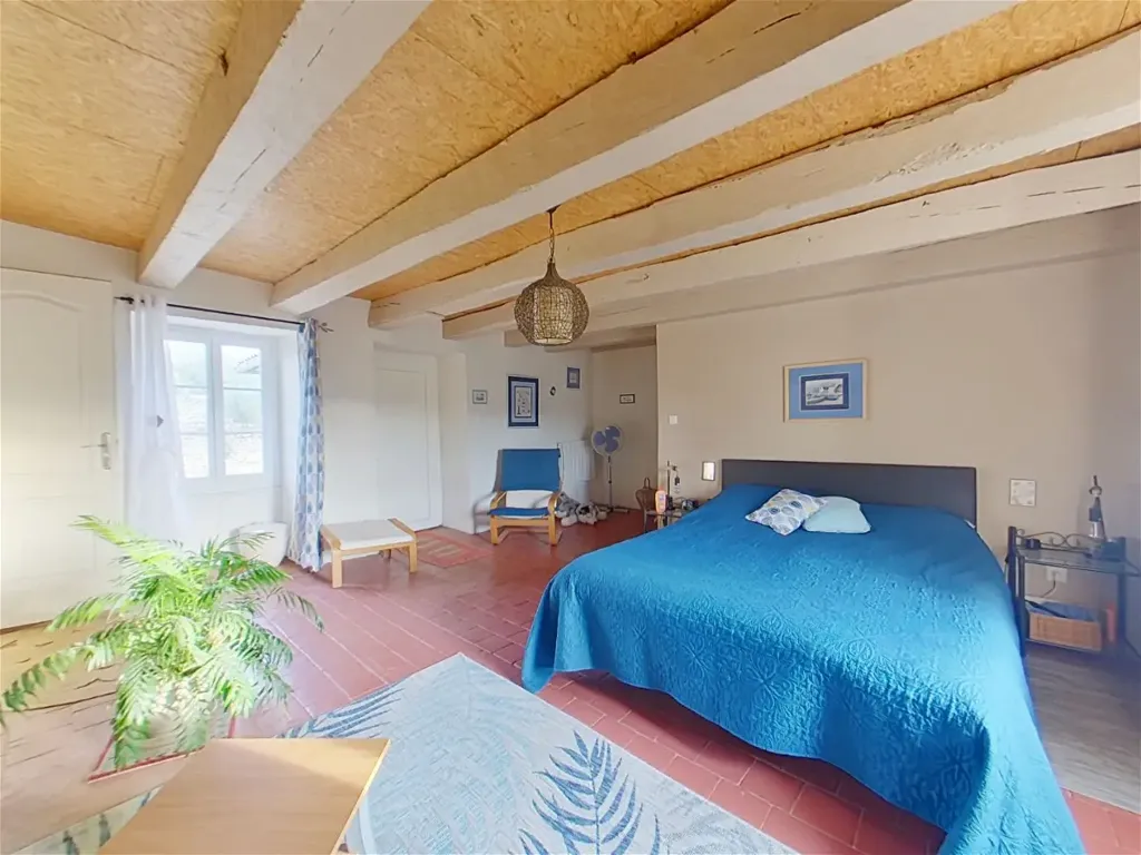 Magamistoad - Charming Stone House with Terrace in Jouhet