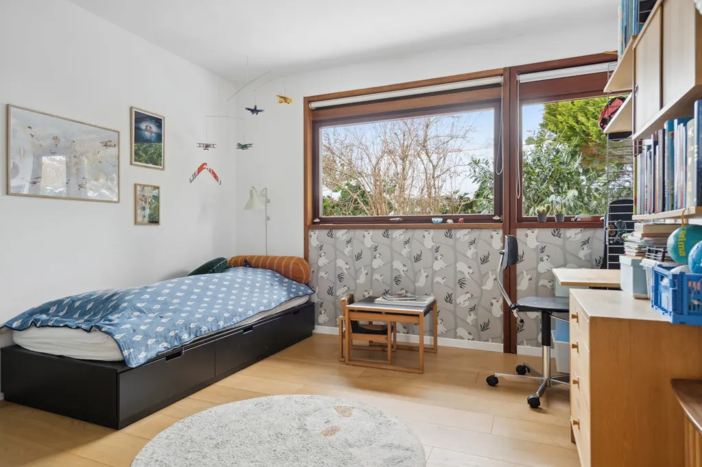 Bedrooms - Modernised Johan Christensen Villa in Hareskovby