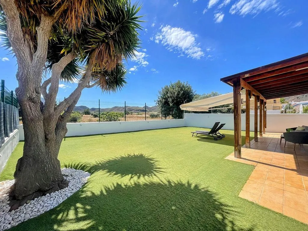 Jardin - Chalet with Terrace in El Palmeral, Mojácar