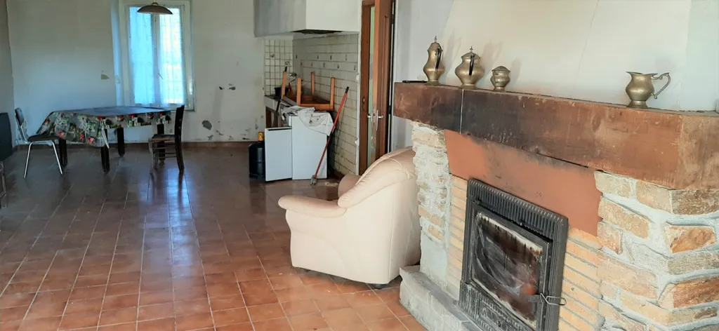 Living Room - Stone House with Garden in Canet d'Aude