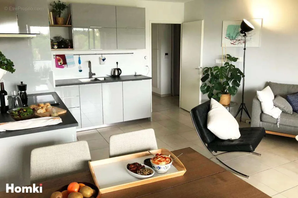 Séjour - Appartement T3 avec Terrasse à Montpellier