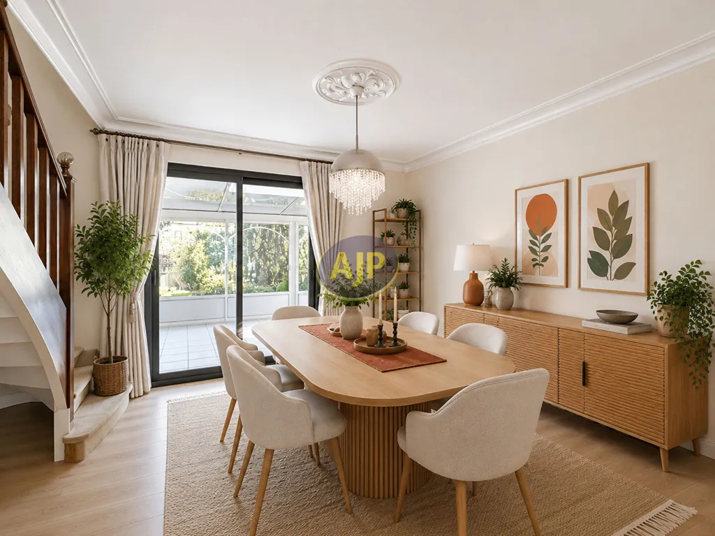 Salle à manger - Maison dans Impasse Calme avec Jardin à Nantes