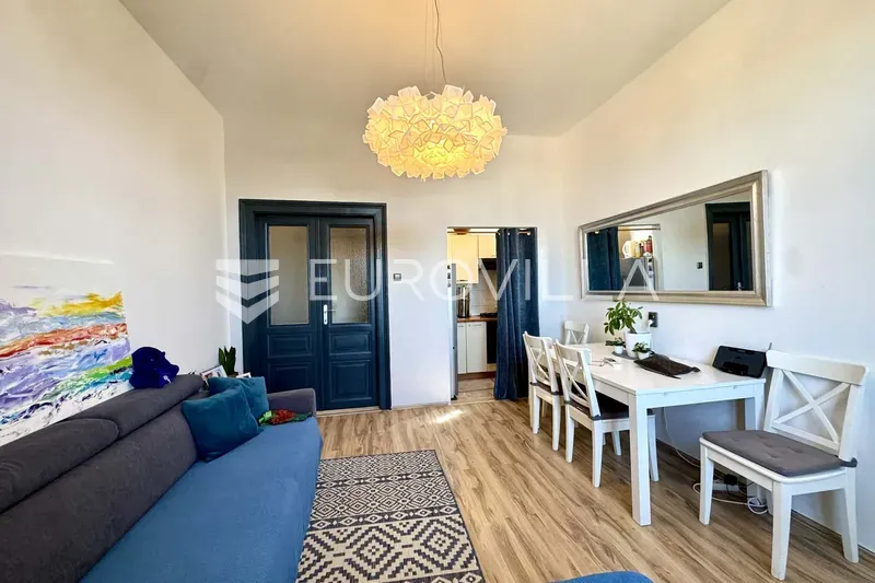 Séjour - Two-Bedroom Apartment with Sea View in Pula