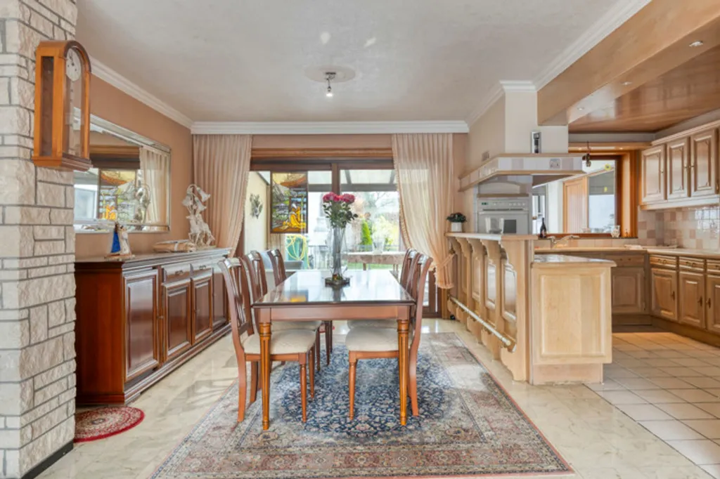 Dining Room - House with Garden and Terrace in Denderleeuw