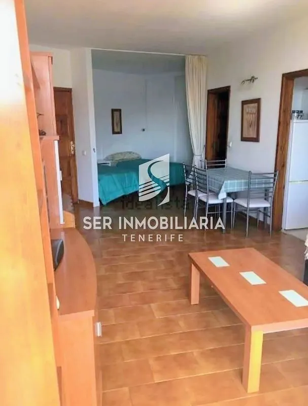 Séjour - Studio with Sea View and Pool in Los Cristianos