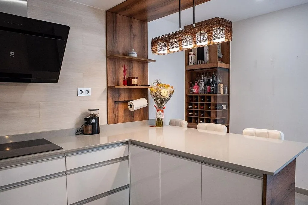 Cuisine - Reformed Semi-detached House with Terrace in Ingenio