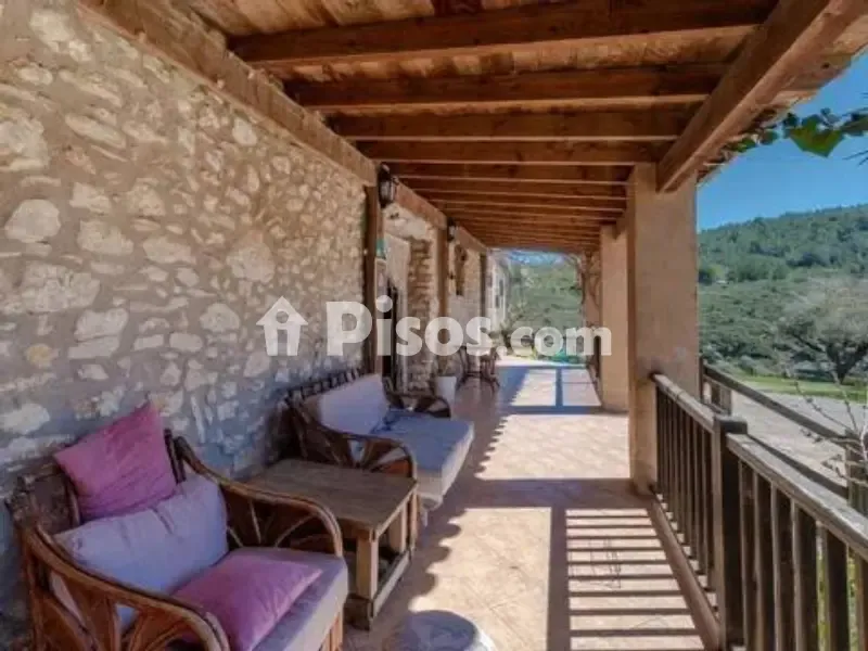 Terrasse - Rustic Farmhouse with Pool in Les Coves de Vinromà