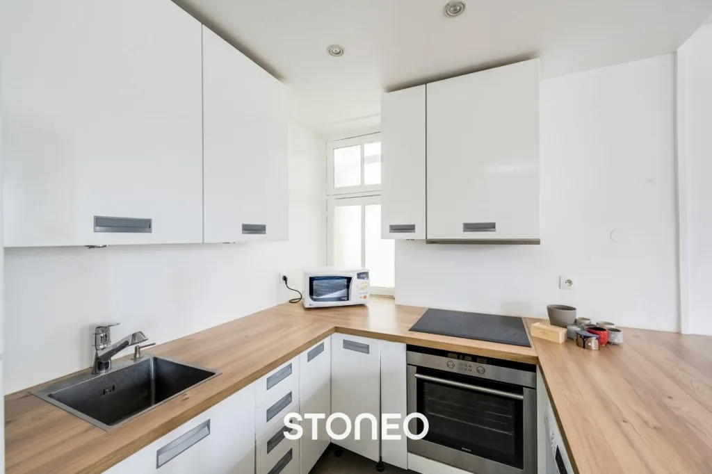 Cucina - 3-Piece Flat with Garden View in Paris 5