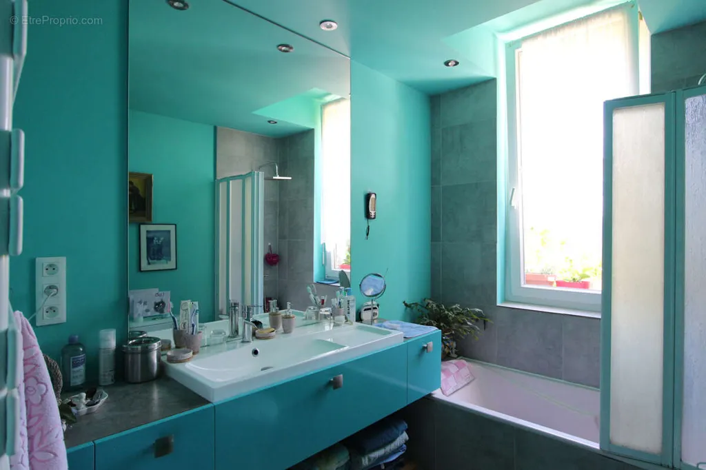 Salles de bain - Maison de Ville Charmante dans le Quartier Historique de Nevers