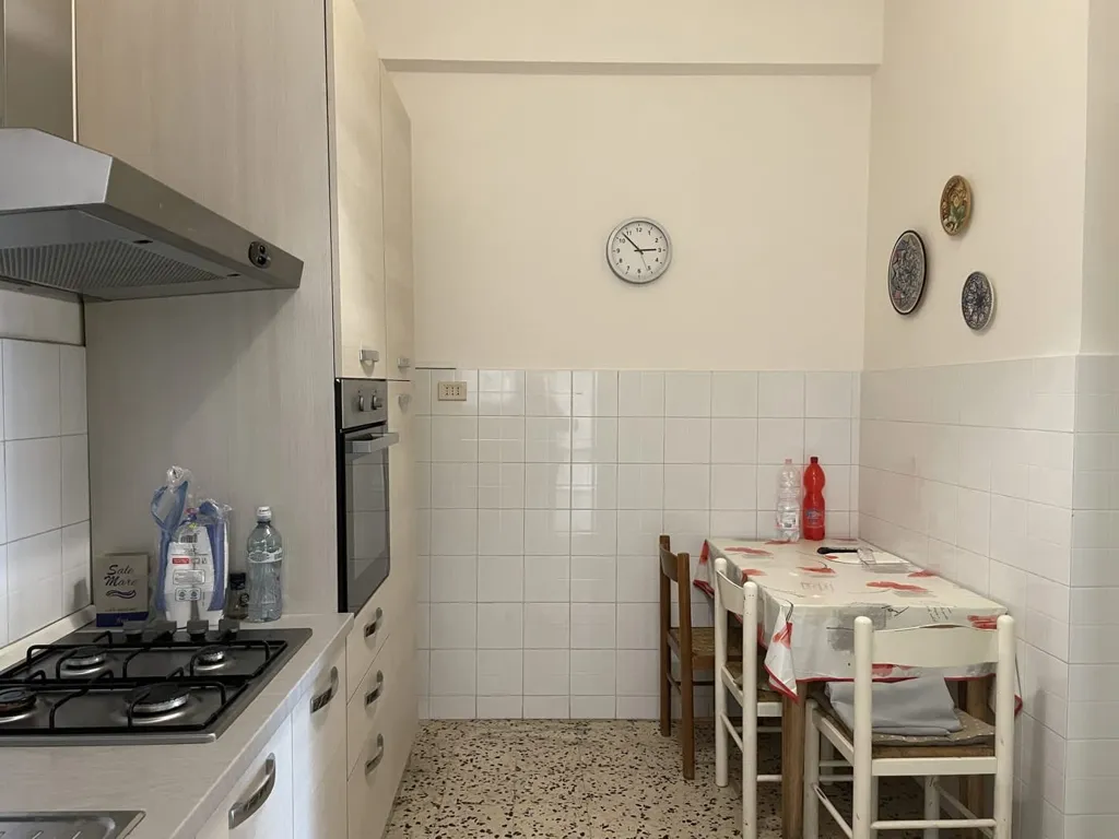 Cuisine - Studio Apartment with Balcony in Conca d'Oro, Rome