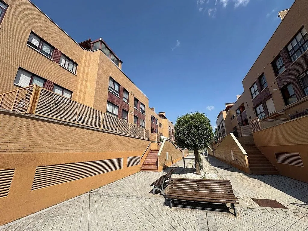 Garden - Apartment with Terrace in La Cistérniga