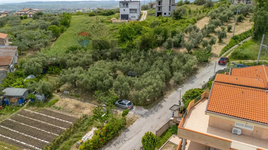Vue aérienne - Buildable Land with Sea View in Cupello