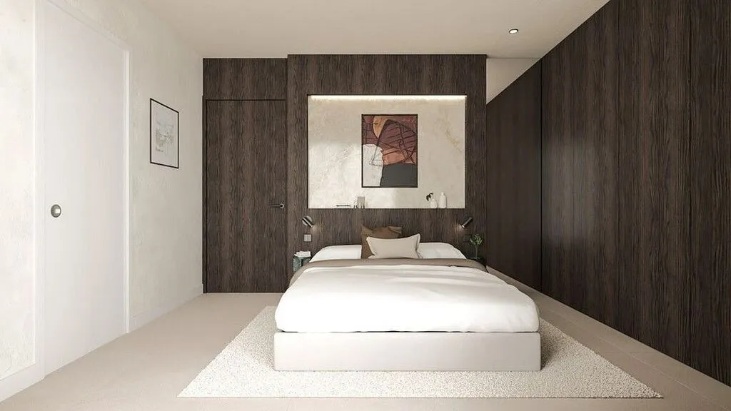 Bedrooms - Contemporary Villa with Pool in Cala Flores