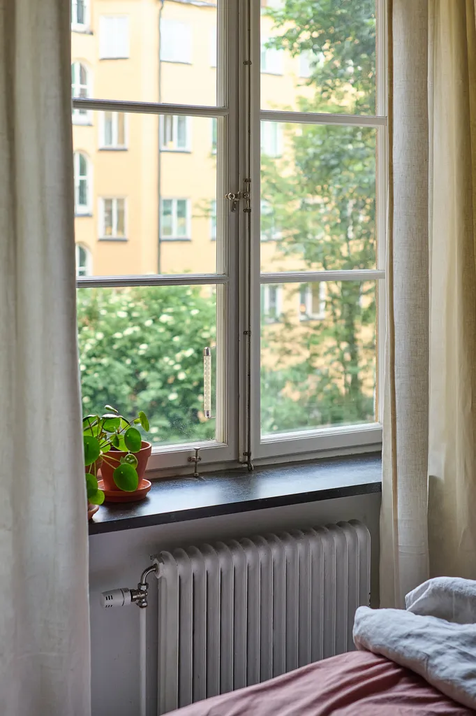 Chambres - Charming 2.5-Bedroom Flat with Garden View in Hornstull