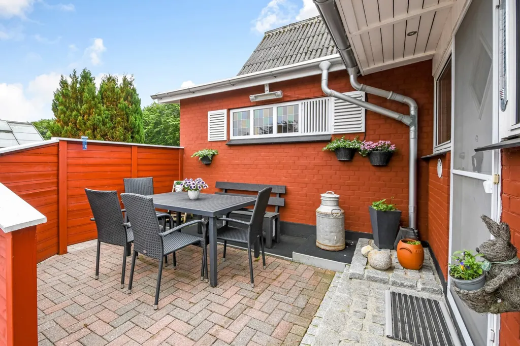 Terrasse - 1947 Villa with Garden in Viborg