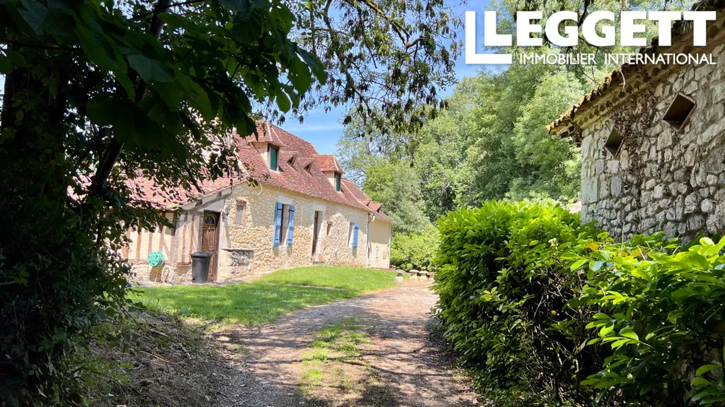 Exterior - Stone Farmhouse with Pool in Périgord