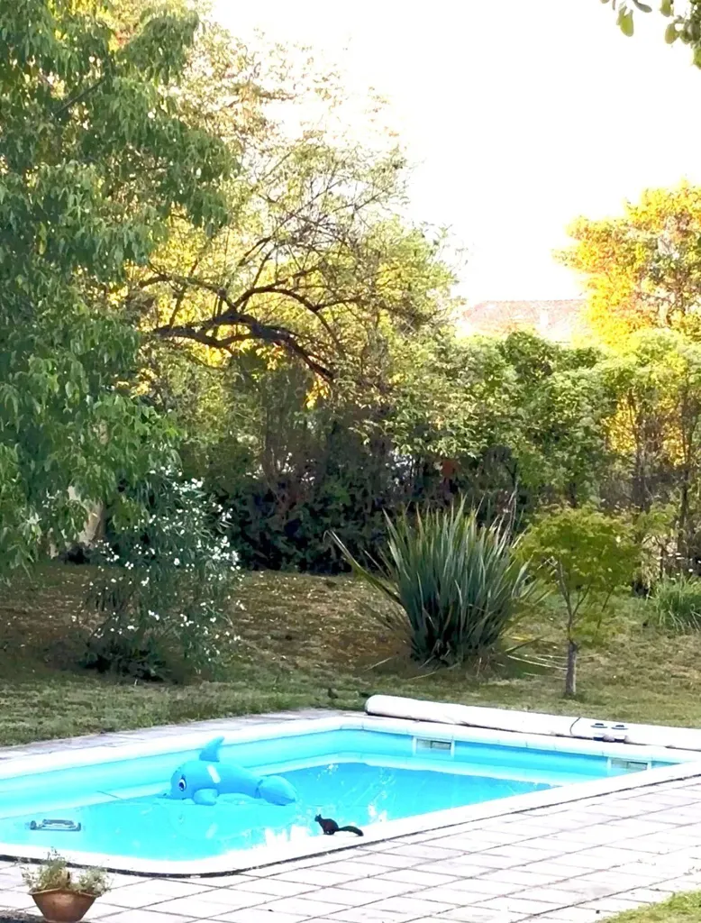 Piscina - Maison de Maître with Private Park in Village