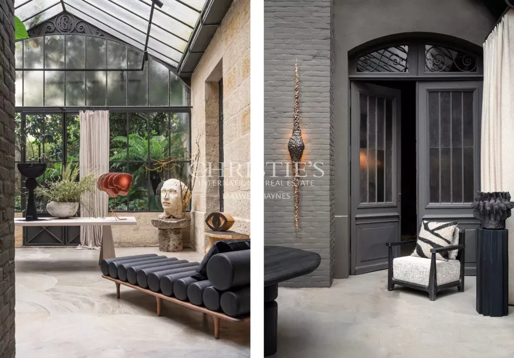 Terrasse - Appartement Luxueux avec Jardin Privé à Bordeaux