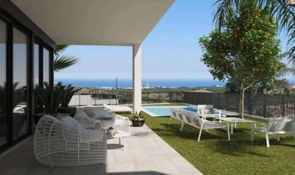 Pool - Luxury Villa with Solarium in Polop