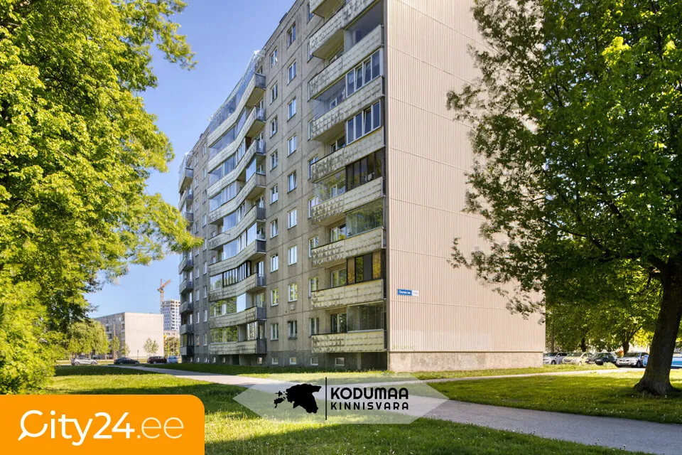 Välivaade - Modernised Flat with Balcony in Tallinn